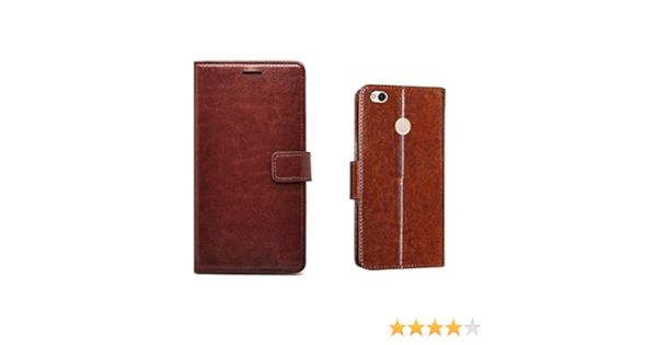 Coverage Flip Cover For Xiaomi Redmi 4 Mai132 Amazon In Electronics