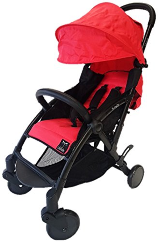 Libelulle 100500130 Ultra Compacte Poussette Format Bagage Cabine Rouge