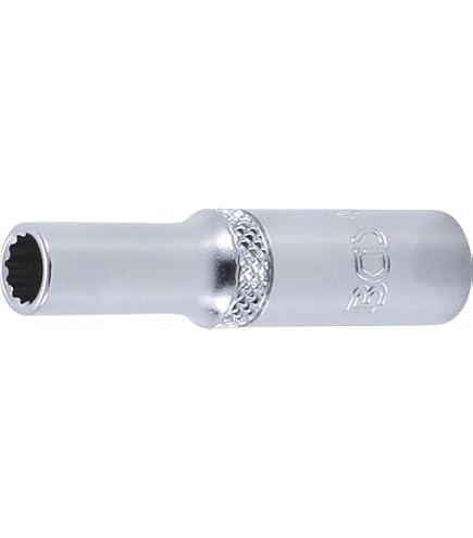 PROXXON Tiefbett Steckschlüsseleinsatz 7 Mm – Antrieb 6,3 Mm (1/4 Zoll), Langlebig & Präzise