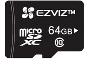 EZVIZ 64GB Tarjeta de Memoria Micro SD Memoria Profesional Tarjeta para Cámaras de Seguridad