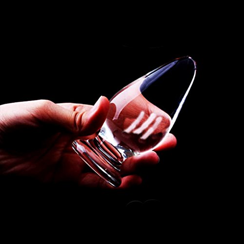 Babysbreath Frauen Transparente Glas G Spot Clitoris Stimulierende Orgasmus Anal Massager #1 - 2