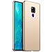 Produktbild AOBOK Huawei Mate 20 X Hülle, Ultra Slim Leichtgewicht Matt Schale HardCase, Anti-Fingerabdruck, Anti-Scratch Schutzhülle, Stoßfest Cover HandyHülle für Huawei Mate 20 X Smartphone, Golden