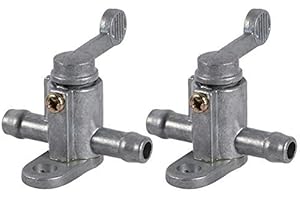 KEENSO 2 piezas 8 mm Grifo de Tanque de Combustible, Válvula de Gasolina para Motocicleta Dirt Bike ATV Quad Buggy