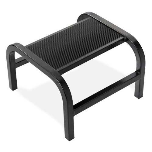 Cramer Industries, Inc. Step Stool, 300 Lb, Aluminum, 14"x14-1/4"x9", Black