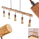 Diese Leuchte ist geeignet für Leuchtmittel der Energieklassen A++ bis E auf einer Skala von A++ (sehr effizient) bis E (weniger effizient) | Fassung / Leuchtmittel: 5 x E27 max. 40 Watt (exklusive Leuchtmittel)
