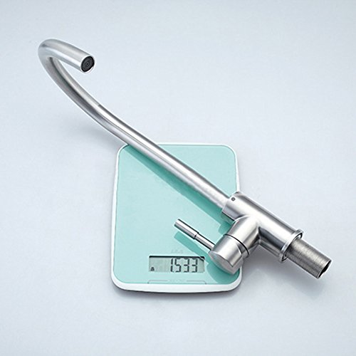 Einhand Mischbatterie Bad Wasserhahn Armatur für Küche Waschbecken - 6