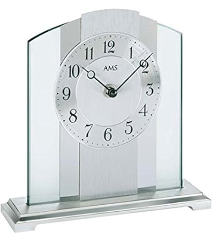 Pendule deur / wijzerplaat = bol glas =49541
