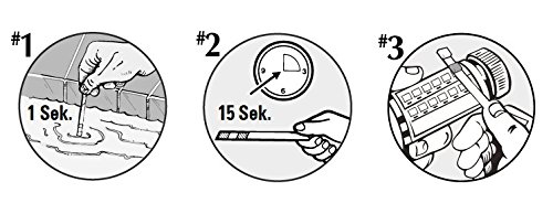 Steinbach Poolchemie Quicktest Streifen für pH-Wert und freiem Chlor, 50 Stück - 3