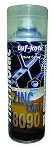 Tufkote THERMOLAC 8090 Heat Resistant Corrosion Prevention, ZINC Paint Spray Silencer Coating- 400ml