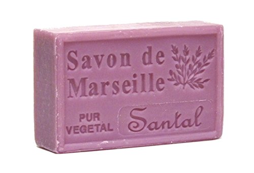 100% Naturseife: Patchouliseife, Sandelholzseife & Vanilleseife, 3-teiliges Seifenset (Savon de Marseille) - 6