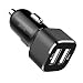 Produktbild JETech KFZ Ladegerät Dual-Port 4.8A 24W Schnell USB Auto Ladegerät zigarette ladegerät