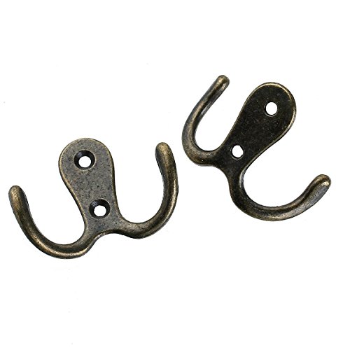 1 x Antik Kleiderhaken/ Wandhaken, 5,5 x 4,1 cm - 3