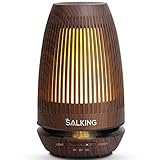 【7 Farben Nachtlicht】: Dieser ätherische Öldiffusor hat 7 wechselnde Farblichter, jede Farbe kann verändert oder festgelegt werden, schafft eine ruhige und sanfte Atmosphäre, wenn Sie arbeiten, lesen, studieren oder schlafen. Sie können die Lampe alleine ohne Wasser verwenden. Sie können den Nebel alleine ohne Lampe verwenden. Drücken Sie lange auf die Lichttaste, um das Licht auszuschalten.