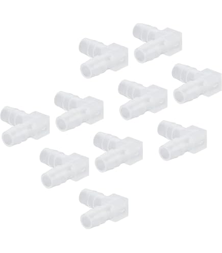 Schlauchverbinder Reduzierung 3x Y Schlauchverbinder RGV 3 Mm 3mm 3 Mm Connector 31mm Y Stück Schwarz Gas Schlauch Verbinder