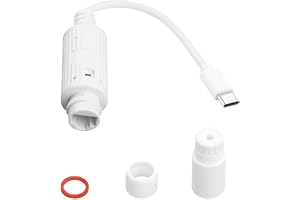 NONDK POE Till USB C Strömkonverterare USB-C Till Ethernet Adapter för Säkerhetskameror