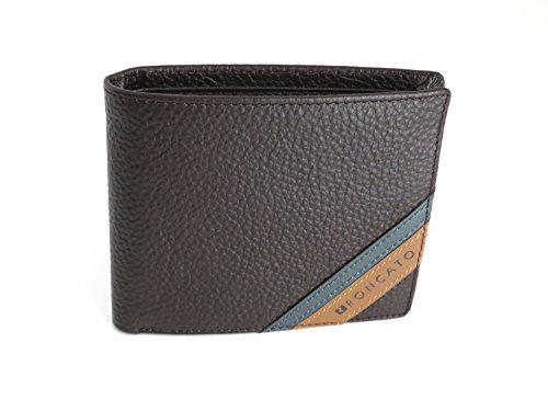 Preisvergleich Produktbild Roncato kleinen Herren-Geldbörsen Leder granulierten Farbe dunkelbraun
