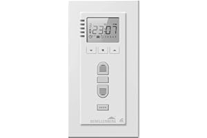 Schellenberg 20032 Smart Home Funk-Zeitschaltuhr Premium, 5 Kanal, Steuerung für Rolläden, Licht, Steckdosen und Markisen