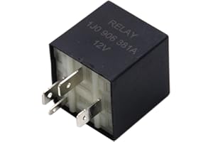 HAOTOM Motor del Coche de alimentación de distribución de cableado ECU Relé de la Bomba de Combustible 12V 4 Pin #109 para VW Audi Seat Skoda 1J0906381A 1008300003