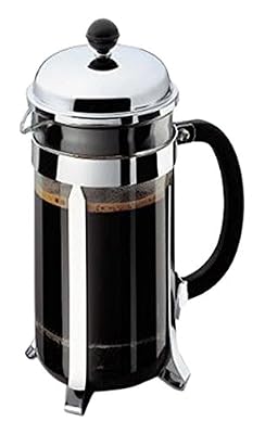 Bodum - 1928-16 Chambord - Cafetière à Piston - 8 Tasses - 1 L