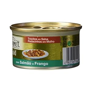 Purina Gourmet Gold Bocaditos en Salsa comida para gatos con Salmon y Pollo 24 x 85 g