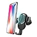 Produktbild USAMS Handyhalterung Auto induktiv, Kfz Handy Halterung Lüftung Schwerkraft Handyhalter fürs Auto Universal für Apple iPhone X 8/8 Plus Samsung Galaxy S9 S8/S8+ S7/S7 Edge S6 Edge + Note 5 Schwarz