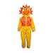 Regatta Charco Boys Girls Kids Childrens All-in-one Waterproof Rain Suit (Old Gold, 3 - 4 years)