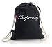 Produktbild Impressly City Bag - Turnbeutel Schwarz / Black