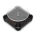 Produktbild UniqueHeart Modische Solar Power Batterie 360 Grad Drehscheibe rotierenden Display Stand Uhr Ring Halsketten Schmuck Ständer Halter