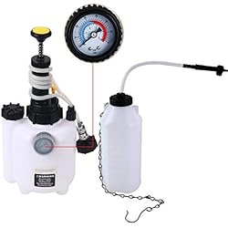 FreeTec Universa Purgeur de Frein, Purgeur de Liquide de Frein Voiture, Aérateur de Frein Manuel + Adaptateur E20 (3L)