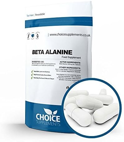 Beta Alanine Pre Workout Energy Endurance Lean Muscle Mass Long Lasting (60 Capsules Foil Bag)