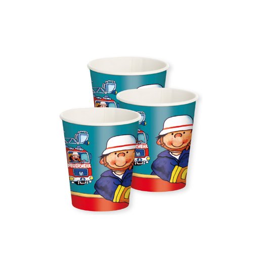 Basic-Partyset Feuerwehr für 12 Kinder - 4