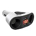 Produktbild MMLC Dual USB Ladegerät 2 Way Auto Zigarettenanzünder Splitter Adapter DC 12 V 3.1A Car Charger (Weiß)