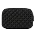 Produktbild Schutztasche | Evecase® Universal Neopren Anti-Schock Schutzhülle mit Rautenmuster / Diamant-Muster Schaumpolsterung für Externe Festplatte bis zu 6.35cm (2.5 Zoll) / Zubehör des Laptops Tablets Macbooks Notebooks Chromebooks - Schwarz