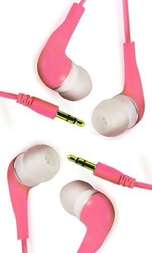 Baby Pink 3.5mm headphones (earbuds) for Google Nexus 7 by Digi Pig