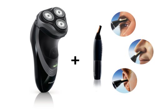 Philips Shaver 3000 PowerTouch PT727 - Men's shavers (Foil, Black, Battery, Lithium-Ion (Li-Ion), 3 min, Wired/Wireless) - Image 2
