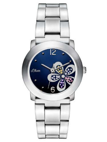 s.Oliver Damen-Armbanduhr Casual XS Analog Quarz Edelstahl SO-2479-MQ s.Oliver Damen-Armbanduhr Casual XS Analog Quarz Edelstahl SO-2479-MQ
