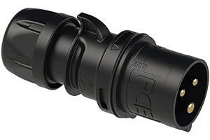 PCE Maschio CEE-Cara 16 A 3 Poli 013-6x 230V Nero 1PZ