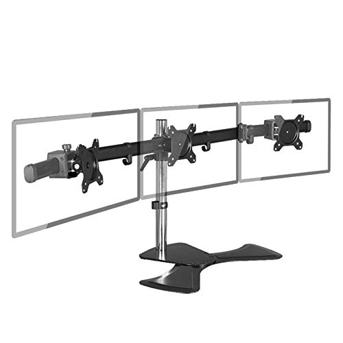 Preisvergleich Produktbild FKTVSTAND 3-Bildschirm-Desktop-Monitorständer / Tischhalterung 17"- 27" LED-LCD-Bildschirm