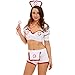 Price comparison product image MEINICE Drug Injection Flirt Nurse Costume(Size,L)