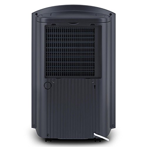DURAMAXX Drybest 20 Luftentfeuchter Luftreiniger (elektrischer Raumentfeuchter, 20 Liter/24 h, 330 Watt Kompressor, 18-20 m², sehr leise <42 dB) blau-grau - 3
