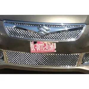 Sdr - Premium Quality Chrome Plated Front Grill For Maruti Suzuki New Swift Dezire