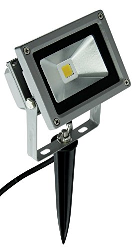 Trango 10 Watt IP65 LED Gartenstrahler Baustrahler Arbeitstrahler Teichstrahler Sicherheitstrahler 6000K TG3085 - 2