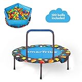 SMARTRIKE 920-0000 Trampoline 3 en 1 pour Enfant Bleu