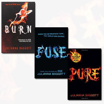 Price comparison product image Julianna Baggott Collection Pure Trilogy Series 3 Books Bundle (Pure, Fuse