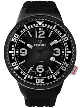 Kienzle Herren-Armbanduhr POSEIDON L Analog Quarz Silikon K2093043103-00406