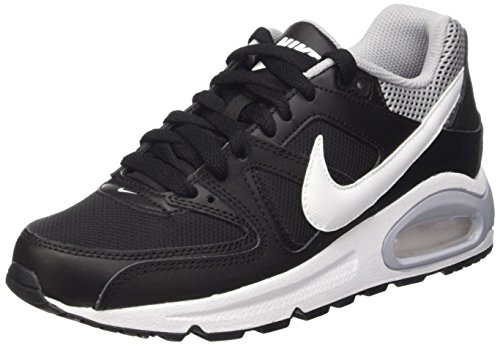 Nike  Air Max Command, Sneakers Basses mixte enfant, Noir (Black/White-Wolf Grey 089), 36.5