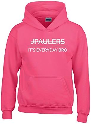 DolphinDiver JPaulers It's Everyday Bro Horizontal Logo Hoodie Jake Paul Team 10 Kids & Adults