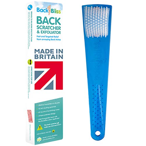 Rascador de espalda para hombres y mujeres, alivio instantáneo Rascador de espalda, alivio instantáneo nunca volverás a decir «Ráscame la espalda». 100% diseño patentado de BackBliss.