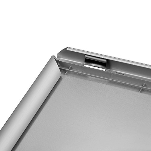 Vorteilspack 10 x Bilderrahmen Klapprahmen aus Aluminium / Kunststoff im Set – DIN A4 – Geschenkidee für Familien – für Portraitsammlung – Fanposter – uvm. - 5