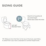 Toilettenhilfe Squatty Potty Ecco in Weiß, 19cm - 13